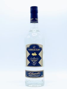 Longueteau rhum agricole blanc 40%, bartender selection, guadeloupe, 70cl 